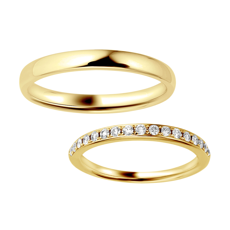 INFINITO m21in(インフィニート m21in イエローゴールドの結婚指輪) 結婚指輪 商品画像 01